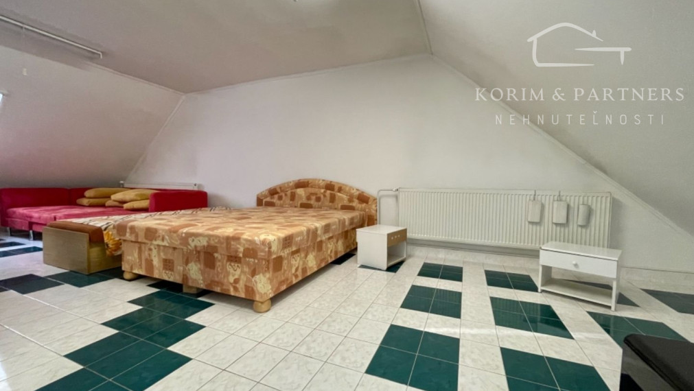 Rodinný dom s administratívnou budovou, opravárenskou dieľňou, Nová Stráž