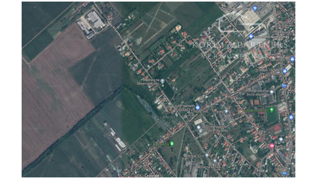 Pozemok na výstavbu rodinných domov, Nové Zámky