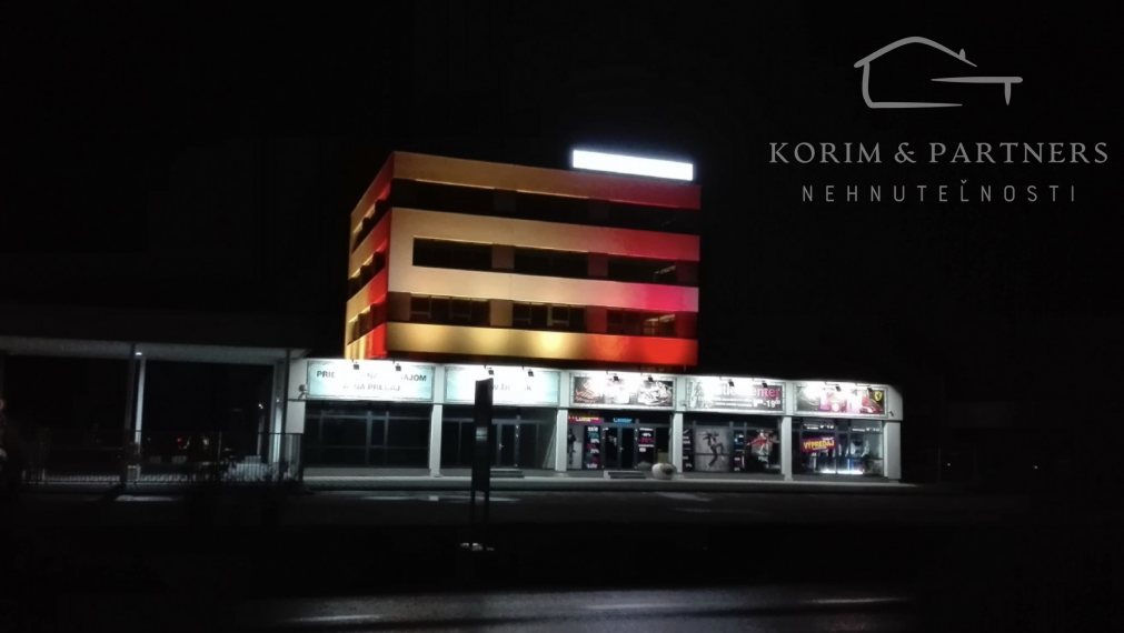 300 m2 kancelárskych priestorov na prenájom v Business Centre v Komárne