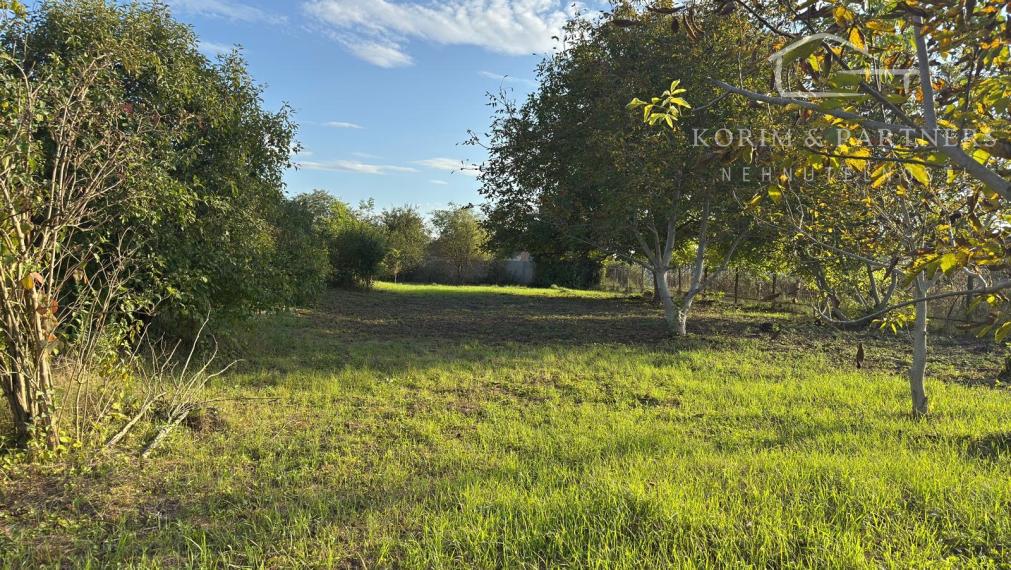 Obrovská záhrada s murovanou chatkou, Nová Stráž, Komárno