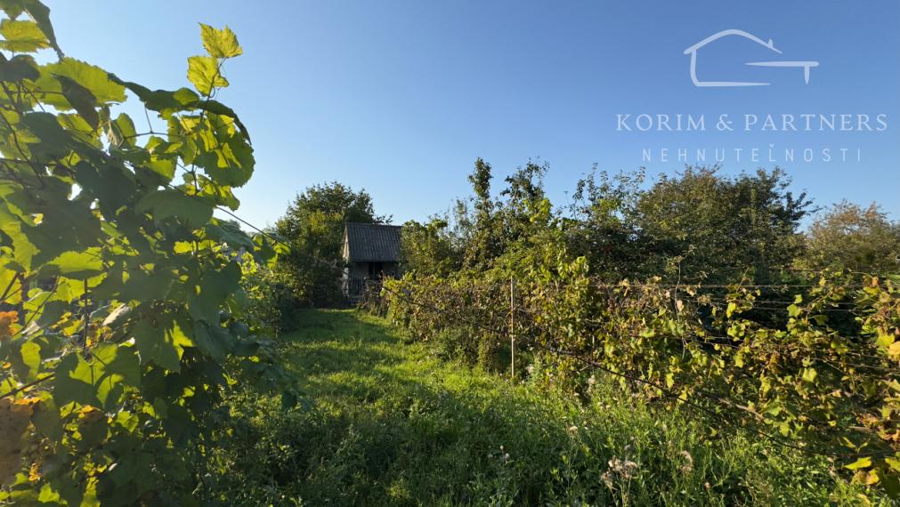 Záhrada s domčekom na predaj, pri Real-K, Komárno