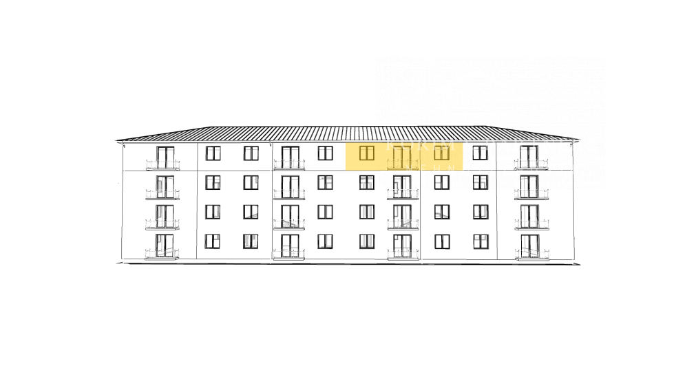3 izbový byt  (71 m²) B403 na III. poschodí v NOVOSTAVBE, Kolárovo