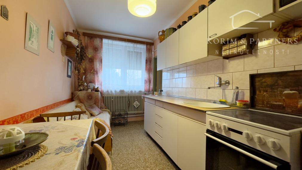 3 izbový byt v Mužli s vlastným kúrením a ohrevom teplej vody