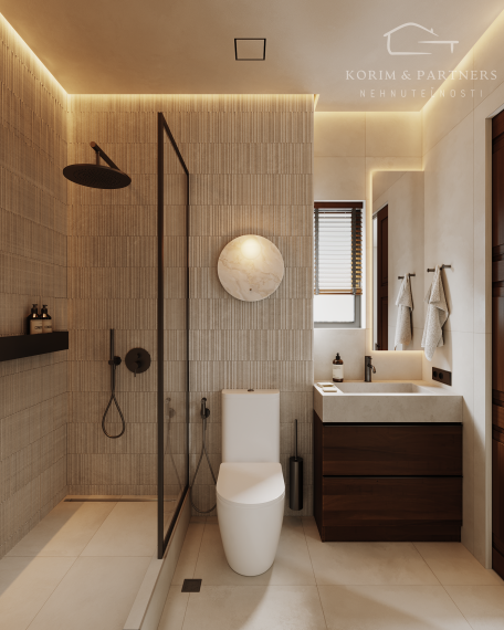 2 izbový apartmán s rozlohou s terasou na streche od 34,9 + 29,7 m² do 36,6  +  29,7m²