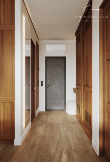 2 izbový apartmán s rozlohou od 54,6 do 55,57 m²