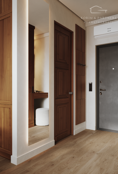 2 izbový apartmán s rozlohou od 54,6 do 55,57 m²