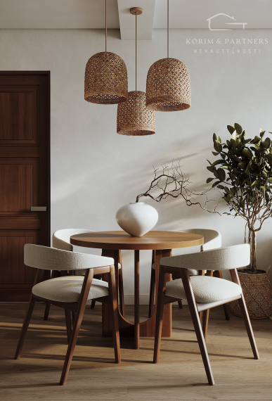 2 izbový apartmán s rozlohou od 54,6 do 55,57 m²