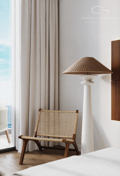 2 izbový apartmán s rozlohou od 54,6 do 55,57 m²