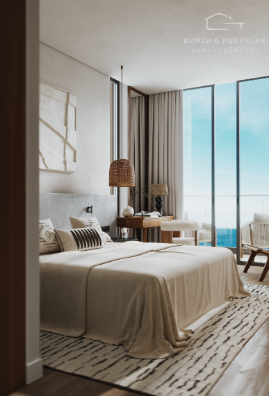 2 izbový apartmán s rozlohou od 54,6 do 55,57 m²