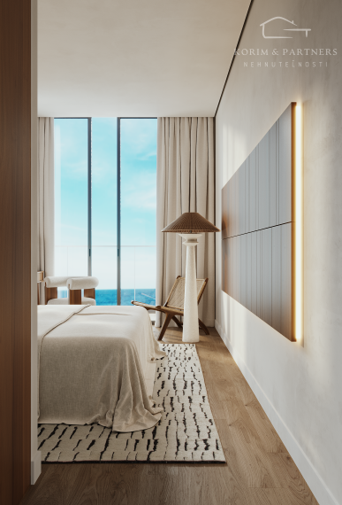 2 izbový apartmán s rozlohou od 54,6 do 55,57 m²