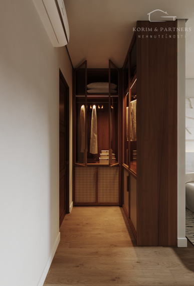 2 izbový apartmán s rozlohou od 54,6 do 55,57 m²