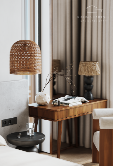 2 izbový apartmán s rozlohou od 54,6 do 55,57 m²