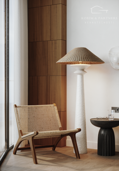 3 izbový apartmán so strešnou terasou s rozlohou 94,81 m² + 72,48 m²