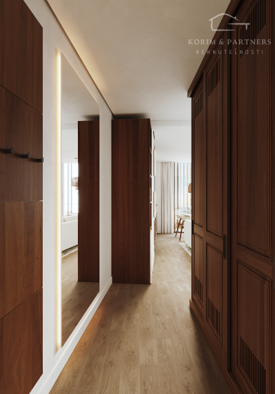 3 izbový apartmán s rozlohou od 81,87 m² do 94,81 m²