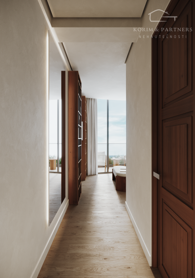 3 izbový apartmán s rozlohou od 81,87 m² do 94,81 m²