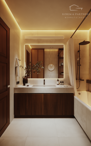 3 izbový apartmán s rozlohou od 81,87 m² do 94,81 m²