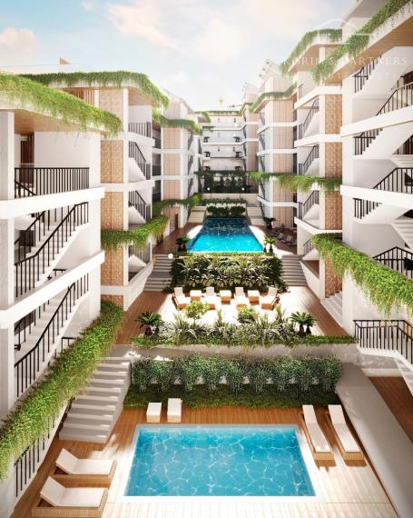 4 izbový  luxusný apartmán s rozlohou 121,9 m² a strešnou terasou 88,78m²