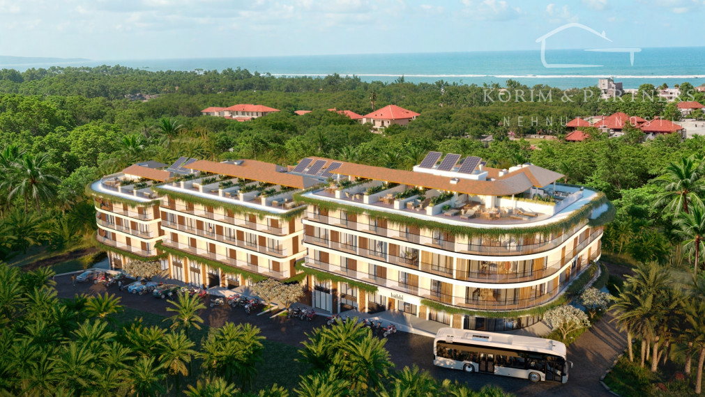 2 izbový apartmán s rozlohou  od 34,74 m² do 37,62 m²