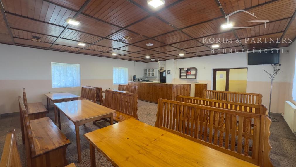 PRENÁJOM pohostinstva  S POZEMKOM A TERASOU