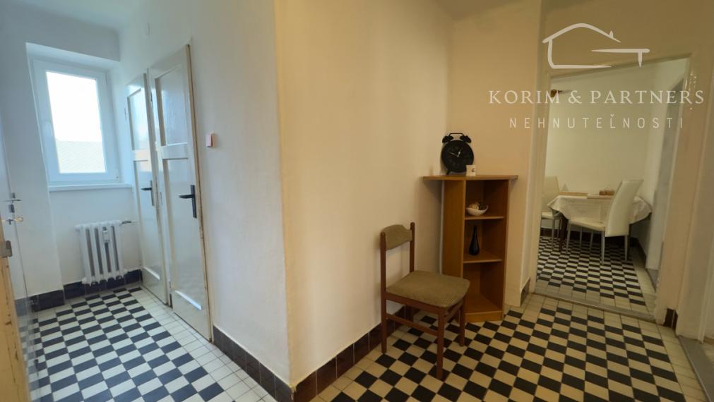 2-izbový byt na prenájom – 58 m², čiastočná rekonštrukcia