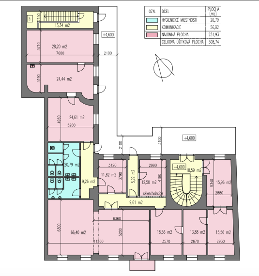 1000 m² histórie v centre Komárna s potenciálom pre 8–10 bytov