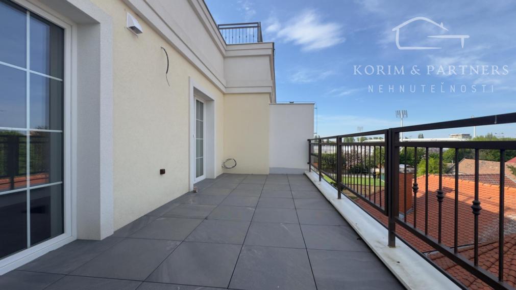 1-izbový byt s veľkou terasou (B406) v novostavbe Danubia Residence