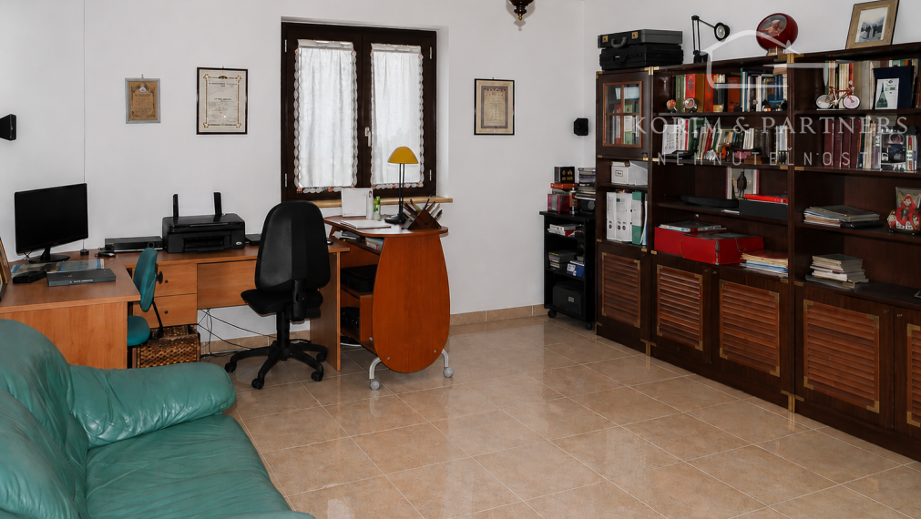 Vila s panoramatickým výhľadom na more a mesto Scalea