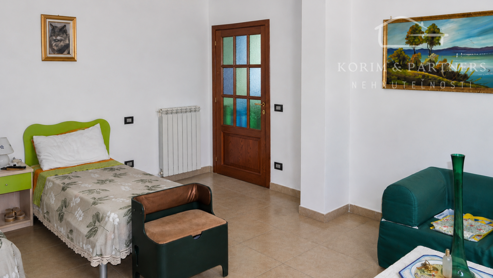 Vila s panoramatickým výhľadom na more a mesto Scalea