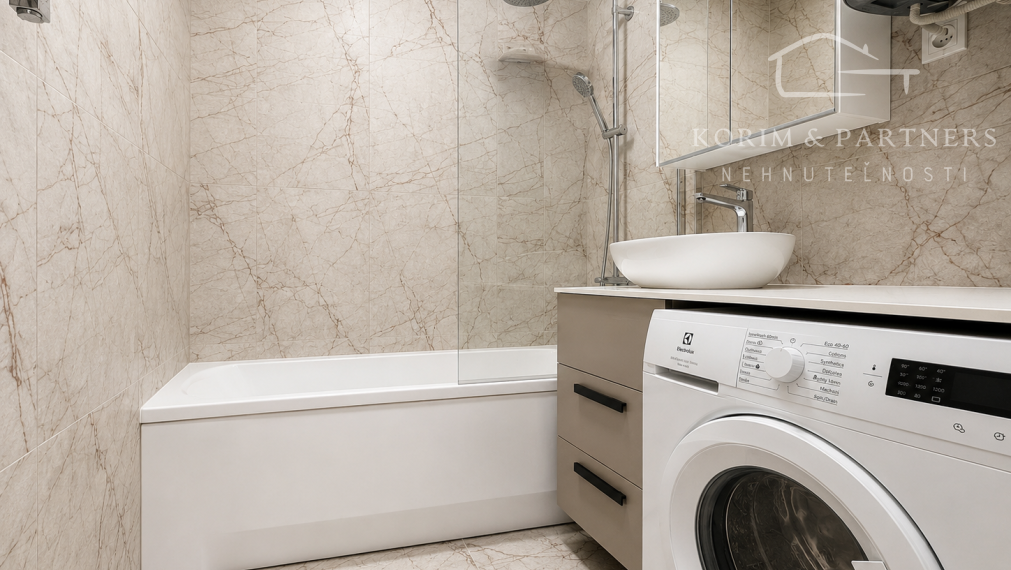 2-izbový byt s 60 m² predzáhradkou v Danubia Residence