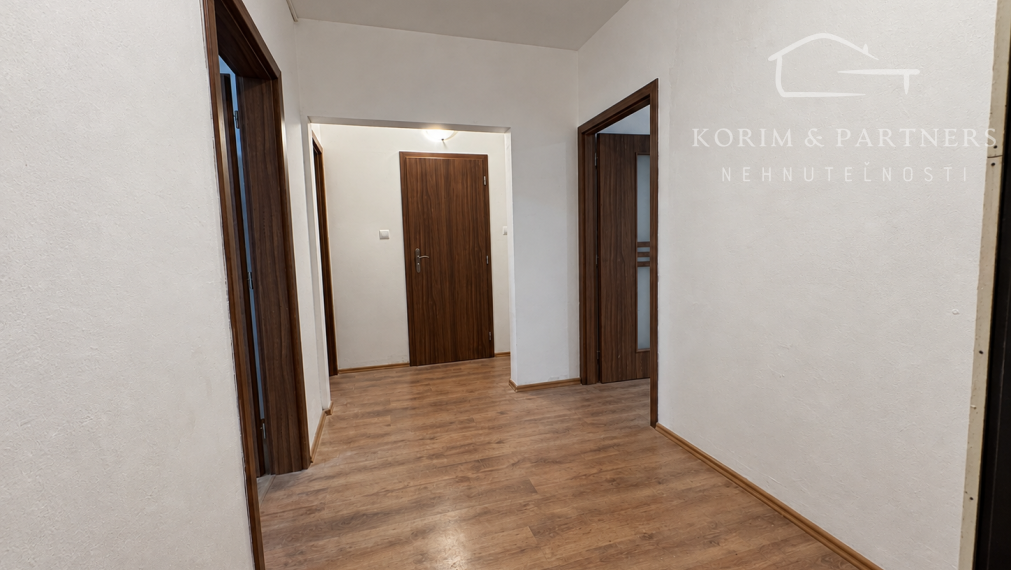 3-izbový byt s loggiou, Komárno – Vodná ul., 78,57 m²