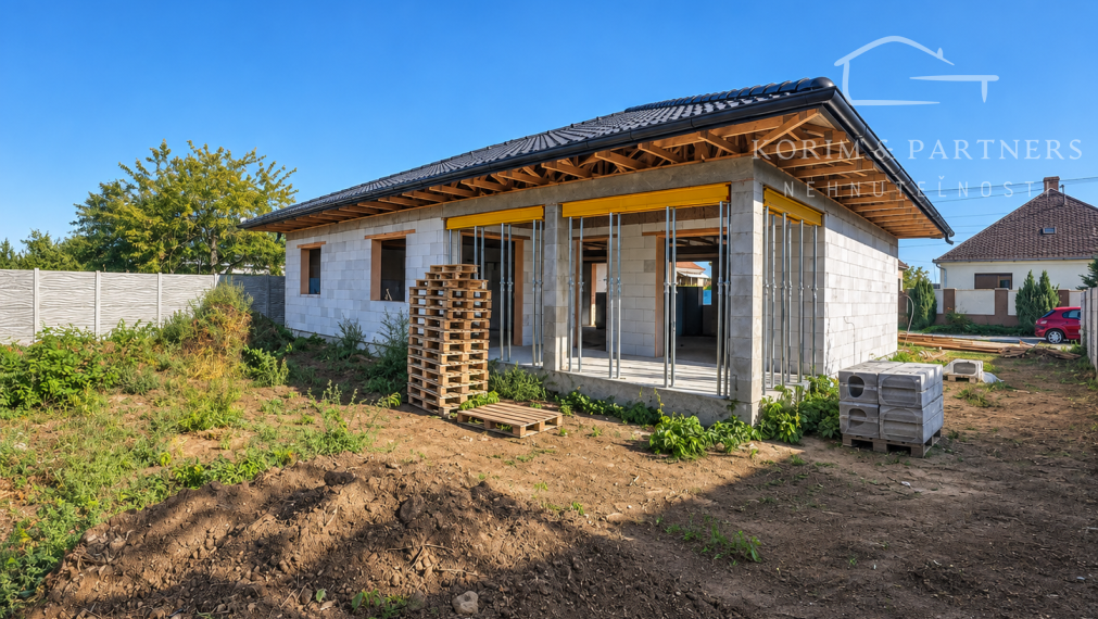 Novostavba 4-izb. bungalovu s garážou, Marcelová