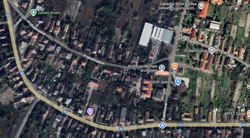 Pozemok na prenájom, Iža