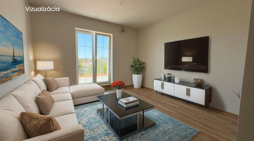 1 izbový apartmán B407 v Danubia Residence v Komárne