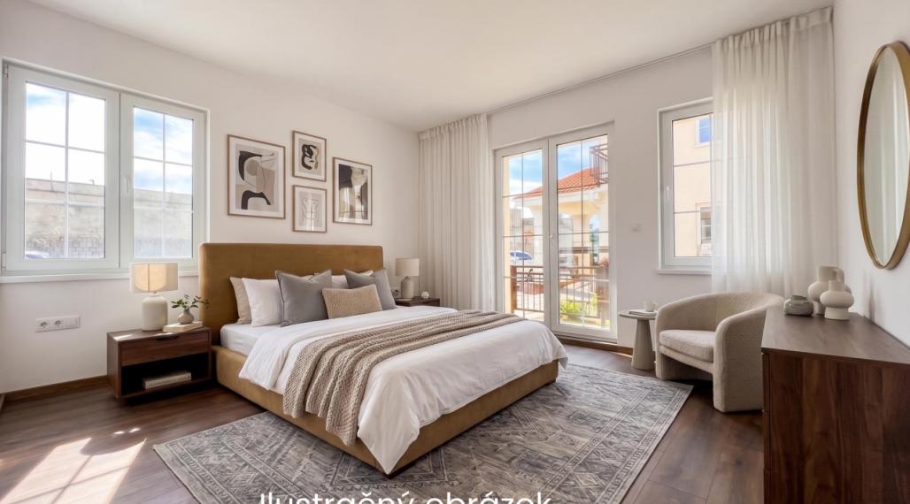 2-izbový byt s terasou v novostavbe Danubia Residence (A107), Komárno – 47,46 m²