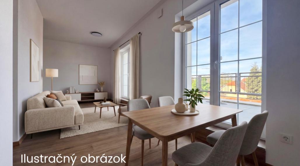 1-izbový byt s veľkou terasou (B406) v novostavbe Danubia Residence