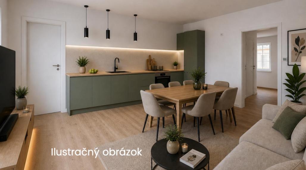 Jeden z najlepšie riešených 3-izbových bytov v Danubia Residence  (B206)