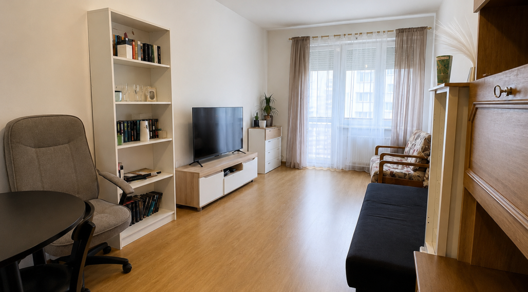 Predaj 2-izbového tehlového bytu s balkónom, Komárno