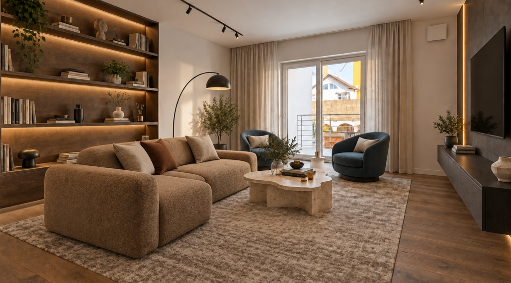 3-izbový byt s lodžiou, 2. poschodie – White Square Komárno