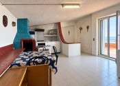 Terasa 40 m² s výhľadom na more v byte s podkrovím v Scalei - fotografia 6