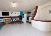 Terasa 40 m² s výhľadom na more v byte s podkrovím v Scalei - fotografia 7