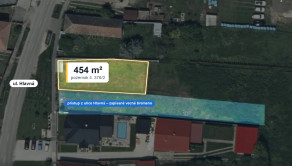 Stavebný pozemok 454 m² – Nitriansky Hrádok, Šurany - fotografia 2