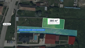 Pozemok 385 m² v zastavanom území – Nitriansky Hrádok - fotografia 2