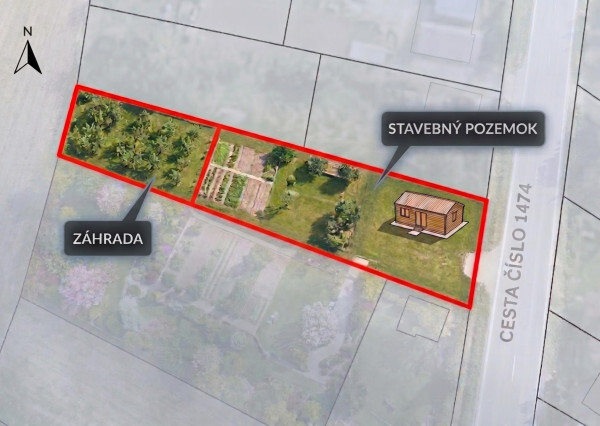 Pozemok na stavbu rodeinného domu, Vrbová nad Váhom