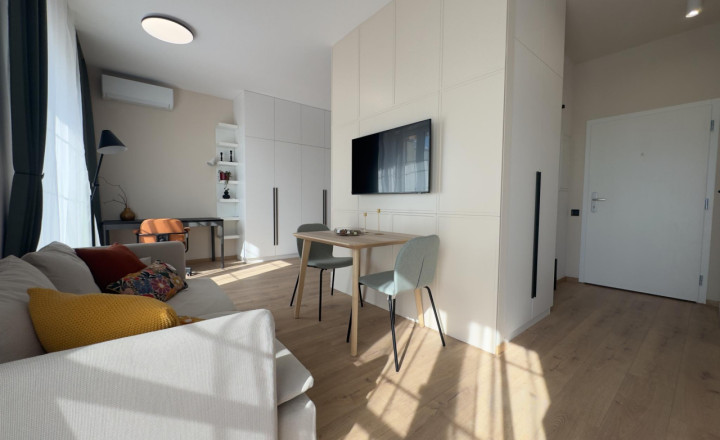 Jednoizbový moderný apartmán s veľkou terasou, Komárno - fotografia 1