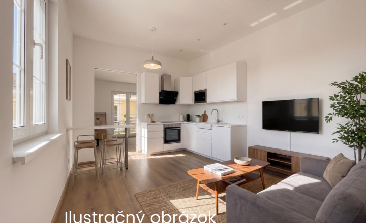 2-izbový byt s terasou v novostavbe Danubia Residence (A107), Komárno – 47,46 m² - fotografia 5