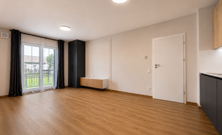 2-izbový (A109) byt s 60 m² predzáhradkou v Danubia Residence - fotografia 1