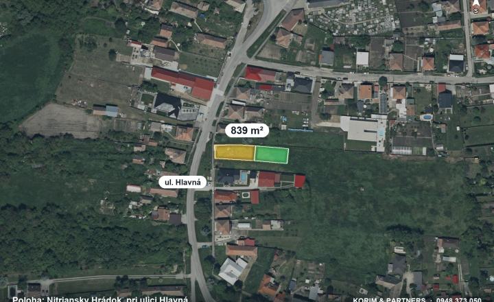 Stavebný pozemok 454 m² – Nitriansky Hrádok, Šurany - fotografia 3