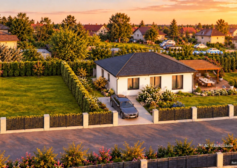 Pozemok 385 m² v zastavanom území – Nitriansky Hrádok
