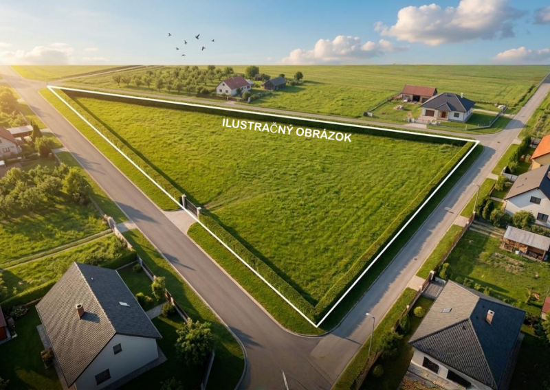 Pozemok kde si postavíte pokoj, Hurbanovo.