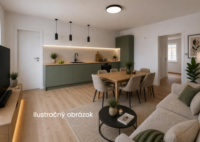 Jeden z najlepšie riešených 3-izbových bytov v Danubia Residence  (B206)